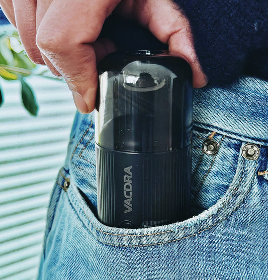 VACDRA Introduces The VACDRA Mini (2-in-1 Pocket Mini Vacuum Cleaner & Air Duster) Made for Life on the Move